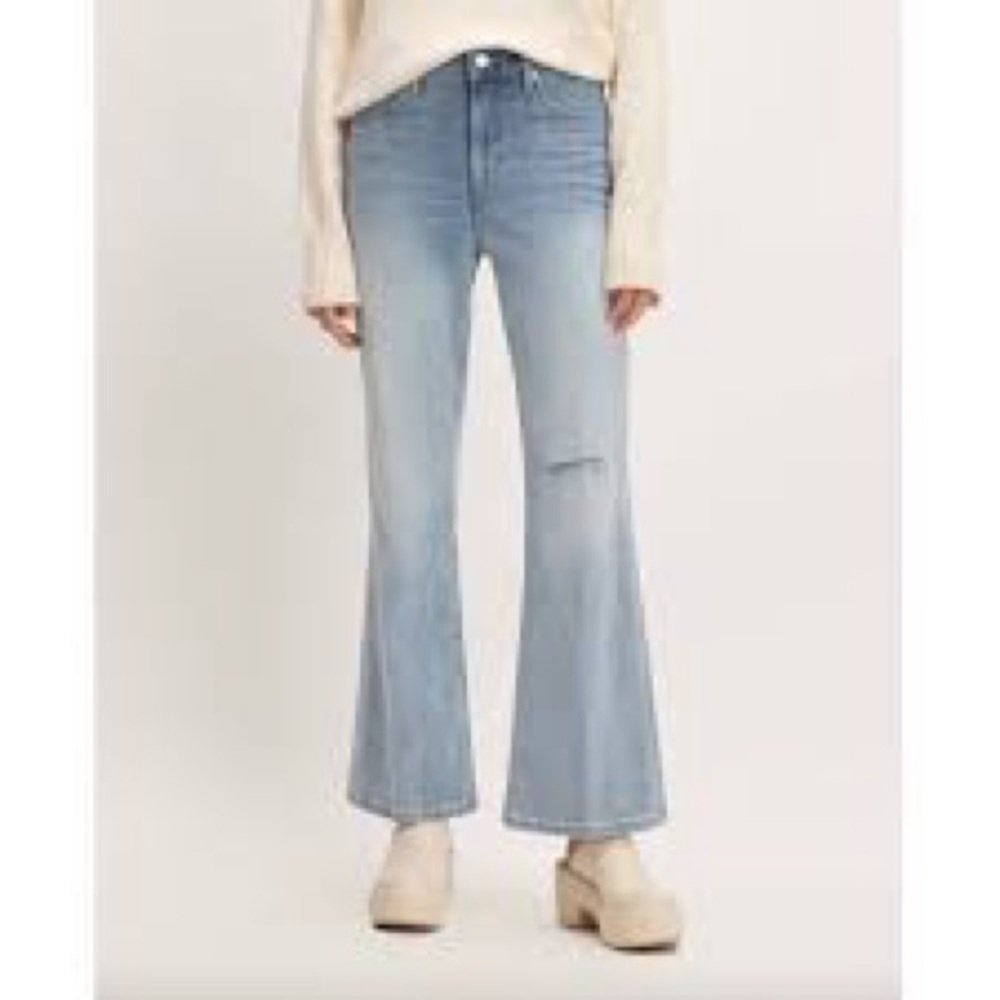 Everlane High Rise Flare Jeans